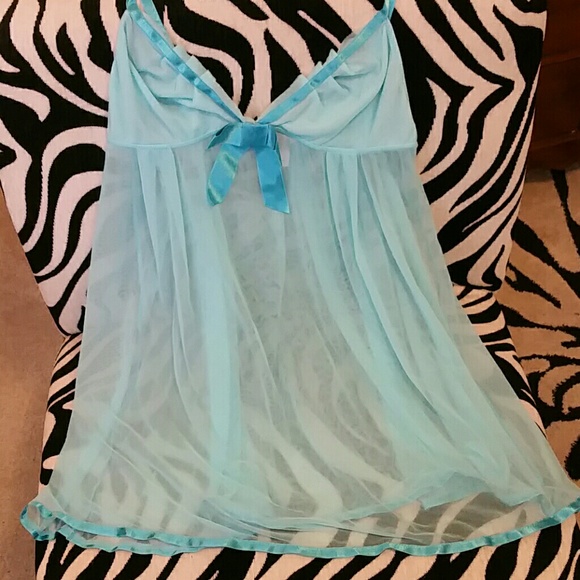 Victoria's Secret Tops - Tiffany Blue VS Lingerie