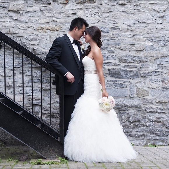 Galina Signature Wedding Dress Basket Weave Galina Signature Wedding Dress Basket Weave