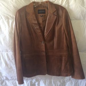 Gorgeous BR leather blazer