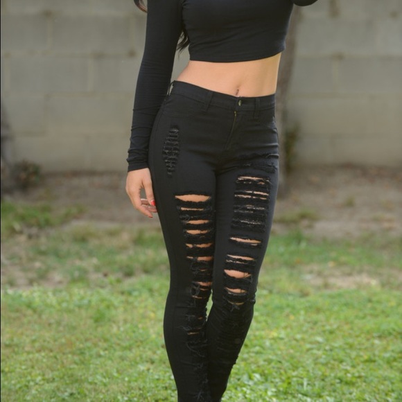 Bundle ! Ripped jeans - Picture 4 of 4