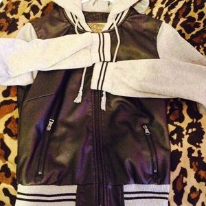Leather jacket