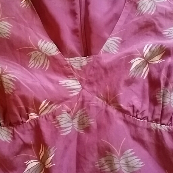 Knee Length Purple Dress - Picture 2 of 4