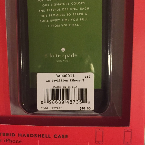 Kate Spade iPhone 5/5S Case - Picture 2 of 4