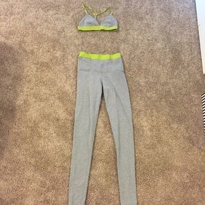 Lululemon gray yoga bundle