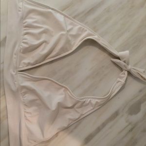 White swim top