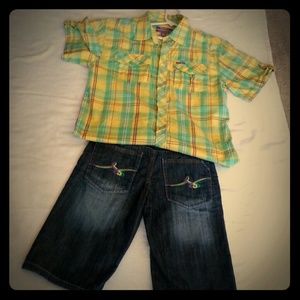 Boys LRG outfit size 10