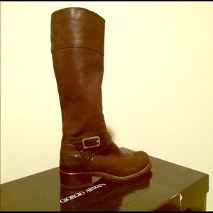 Giorgio Armani Goatskin Boots