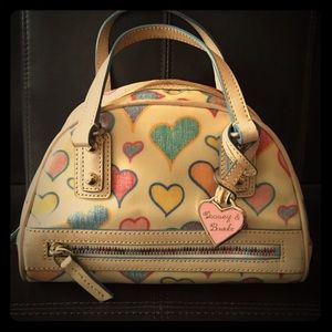 Coated Canvas Vintage D&B handbag!