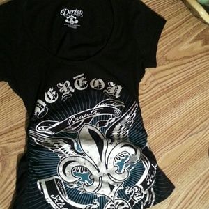 Dereon Side Ruched Shirt