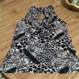 Super Cute Sheer Dressy Tank