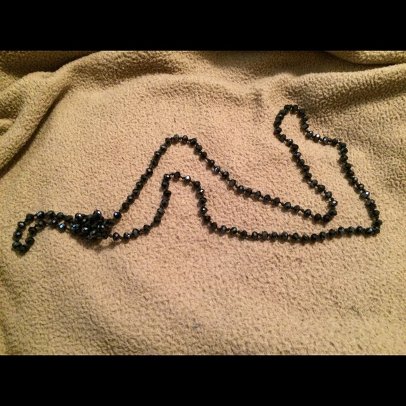 Beautiful Blue Bead Necklace