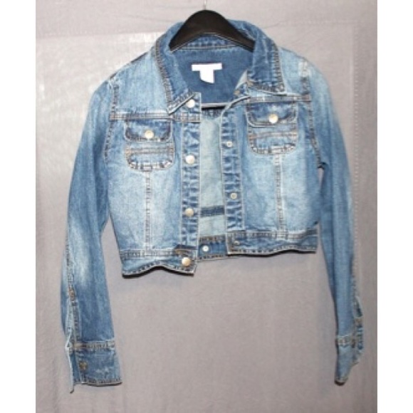 charlotte russe jean jacket