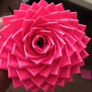 Handmade duct tape pen