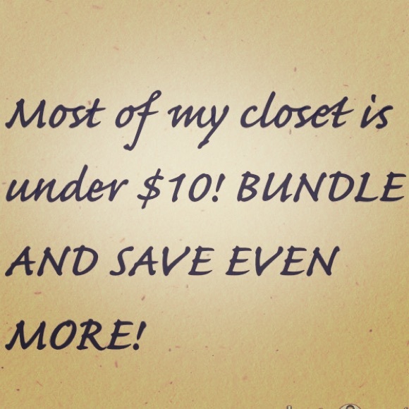 BUNDLES SAVE YOU MONEY