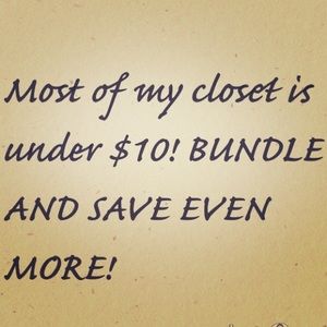 BUNDLES SAVE YOU MONEY