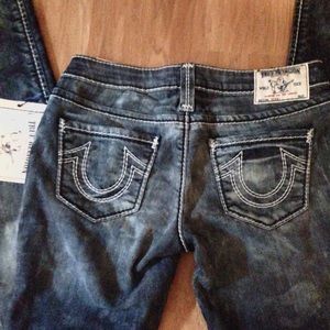 NWT True Religion Skinny Jeans size 27