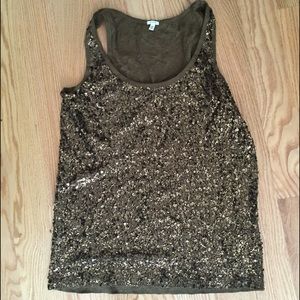J. Crew Sequined Tank J. Crew Sequined Tank