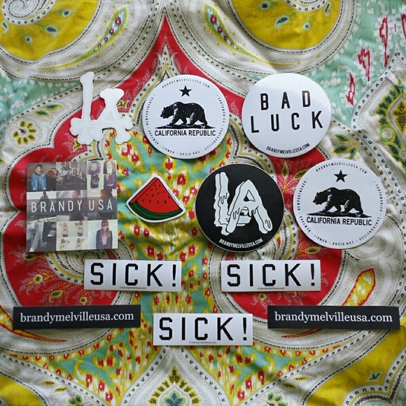 Free Brandy Melville Sticker with Purchase