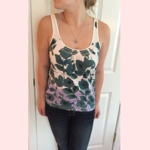 AEO floral tank