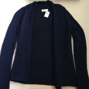 Navy Blue Hollister Cardigan