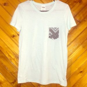 Pink by Victoria's Secret Pocket T-shirt