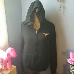 SOLD!! Vs pink zip up