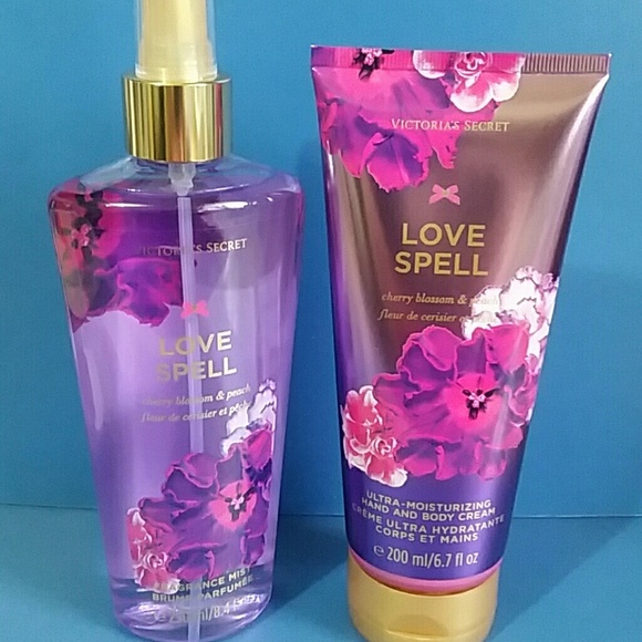 Victoria's Secret Accessories - VICTORIA SECRET "LOVE SPELL" FRAGRANCE AND LOTION