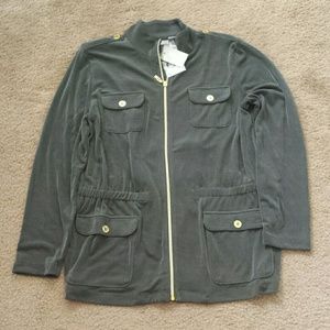 Loose military jacket
