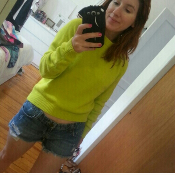 Neon Wool Sweater
