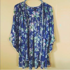 Forever 21 Floral Kimono