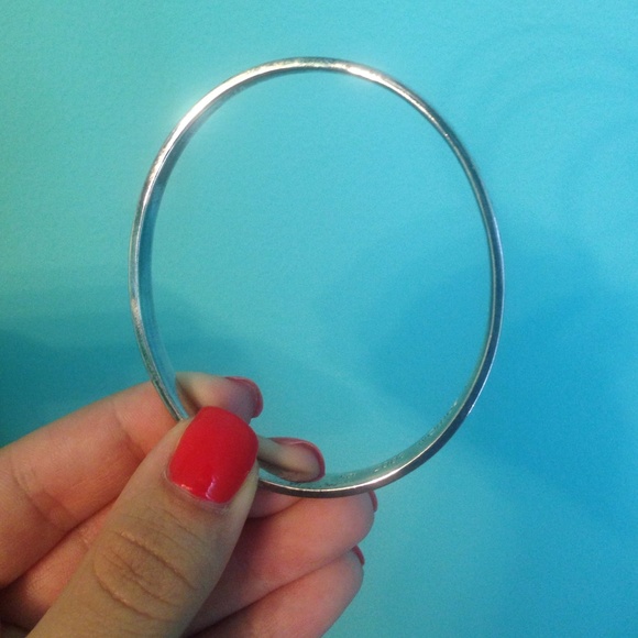 Real silver bangle - Picture 2 of 2
