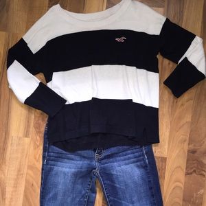 hollister crop sweater