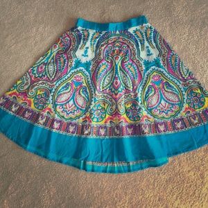 Floral skirt