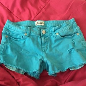 blue Aeropostale Jean shorts