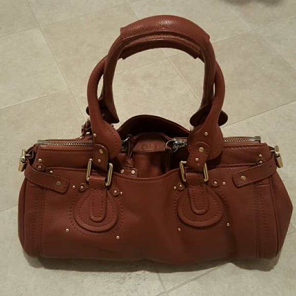Cognac Handbag
