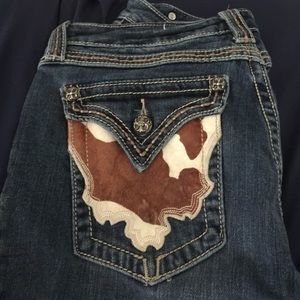 Miss Me jeans size 29 only worn couple times!