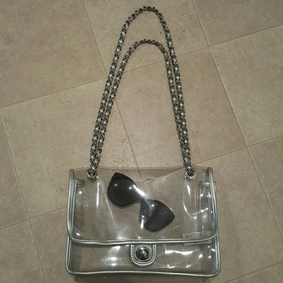 See-thru handbag
