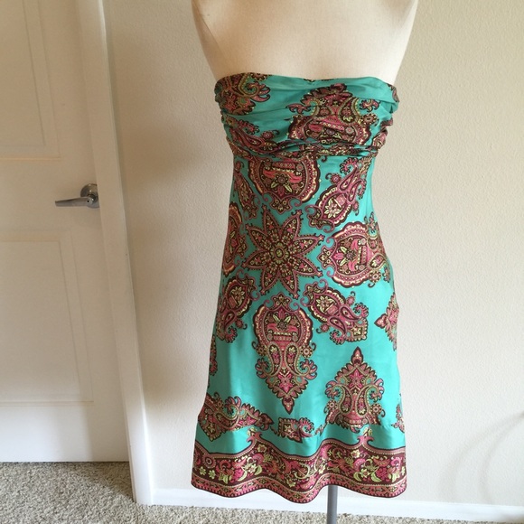 🔱SOLD 🔱TIBI silk paisley dress - Picture 2 of 4