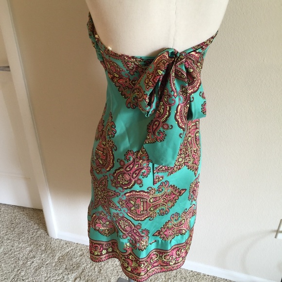 🔱SOLD 🔱TIBI silk paisley dress - Picture 3 of 4