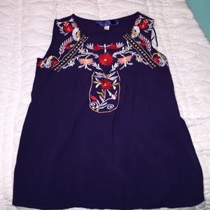 Floral top from Franchesca's