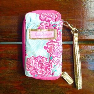 Lilly Pulitzer Pi Beta Phi Wristlet
