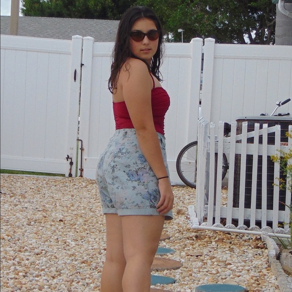 High waist shorts