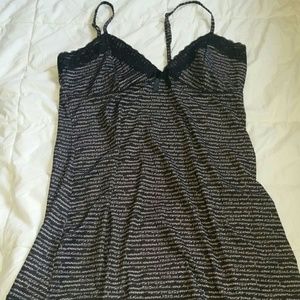 Little black XO nighty