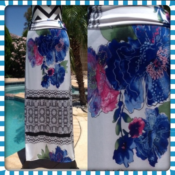 Host Pick! Floral Watercolor Long Maxi