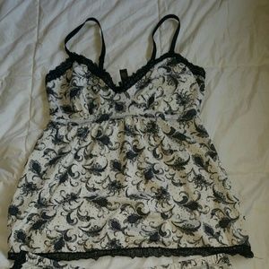 Silky two piece jammies