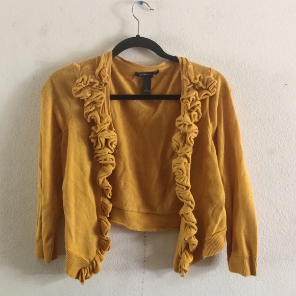 Mustard Cardigan