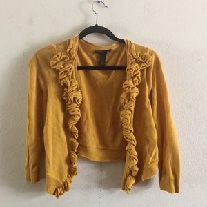 Mustard Cardigan