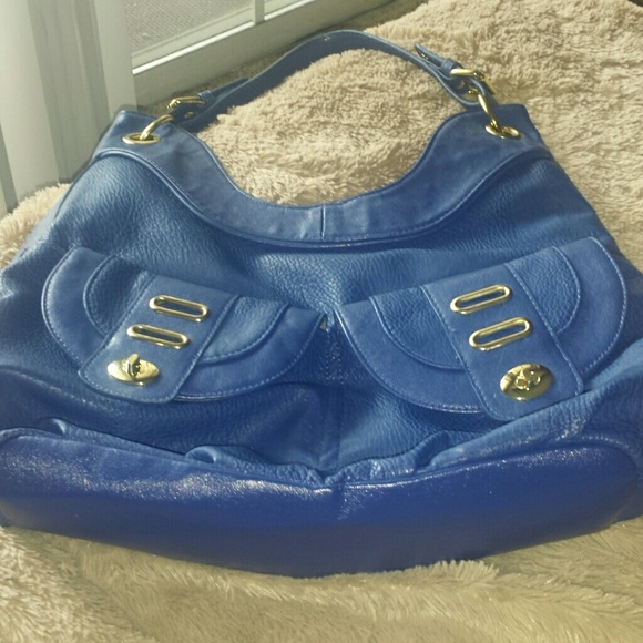 Olivia + joy  blue  purse