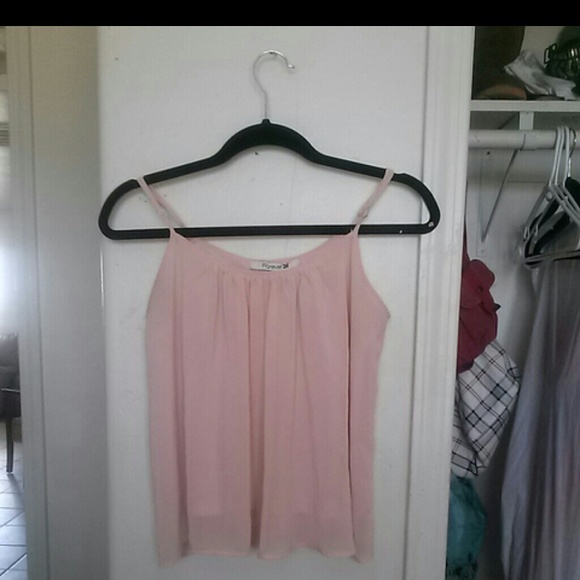 Cute forever21 pink tank