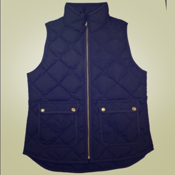 🚫SOLD🚫Jcrew puffer vest in black